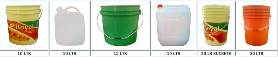 Industrial Paint Buckets